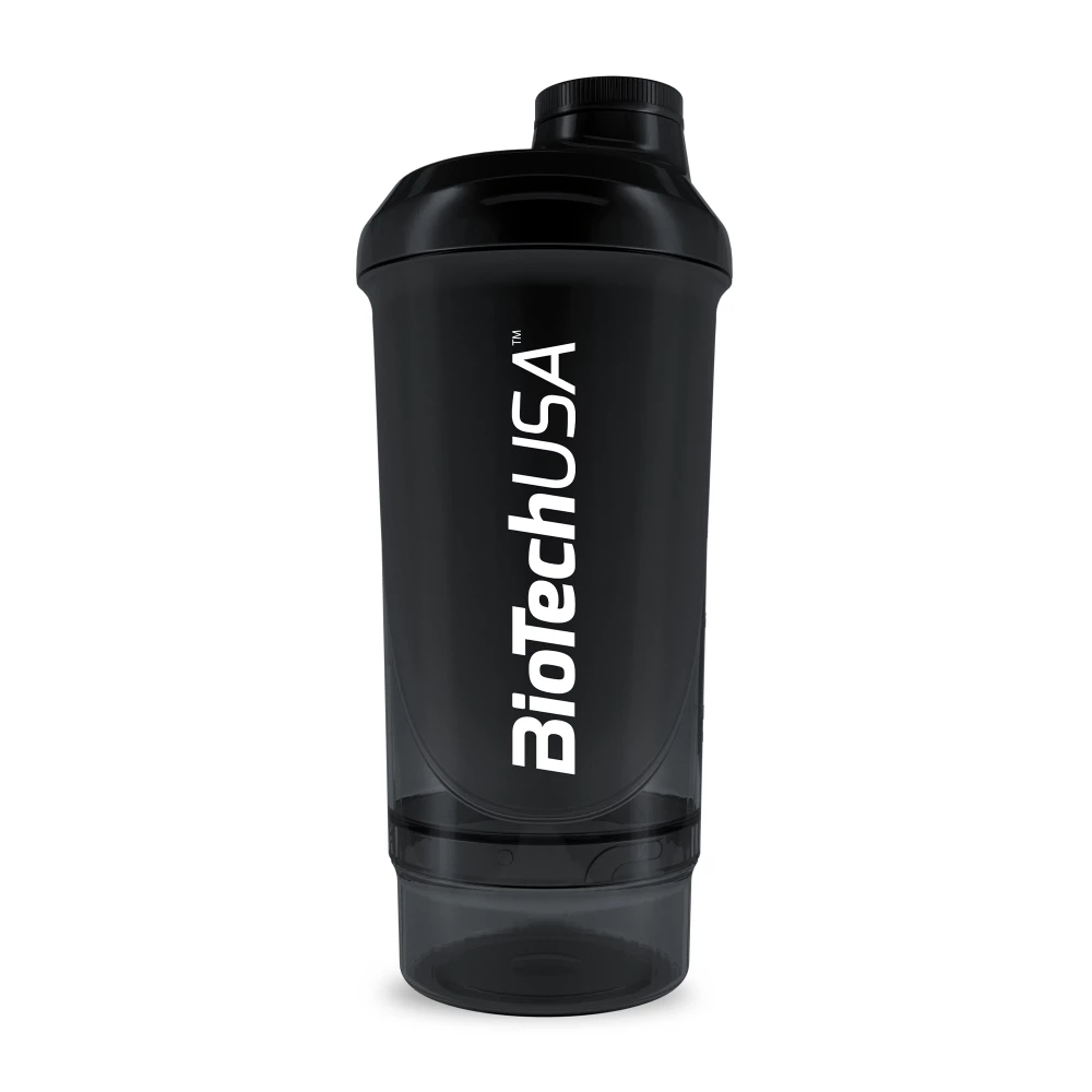Shaker Wave + Compact - 500ml, Black