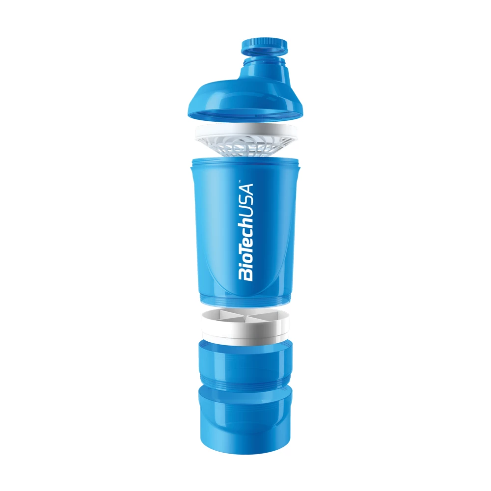 Shaker Wave+ - 600ml, Cyan