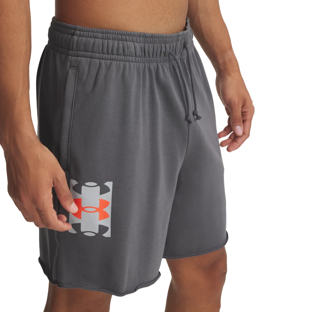 Short Under Armour Rival Terry Logo - S, Gray