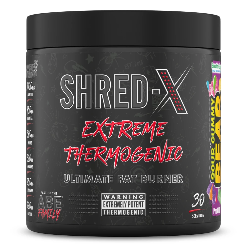 Shred-X Powder - 300g, Sour Gummy Bear