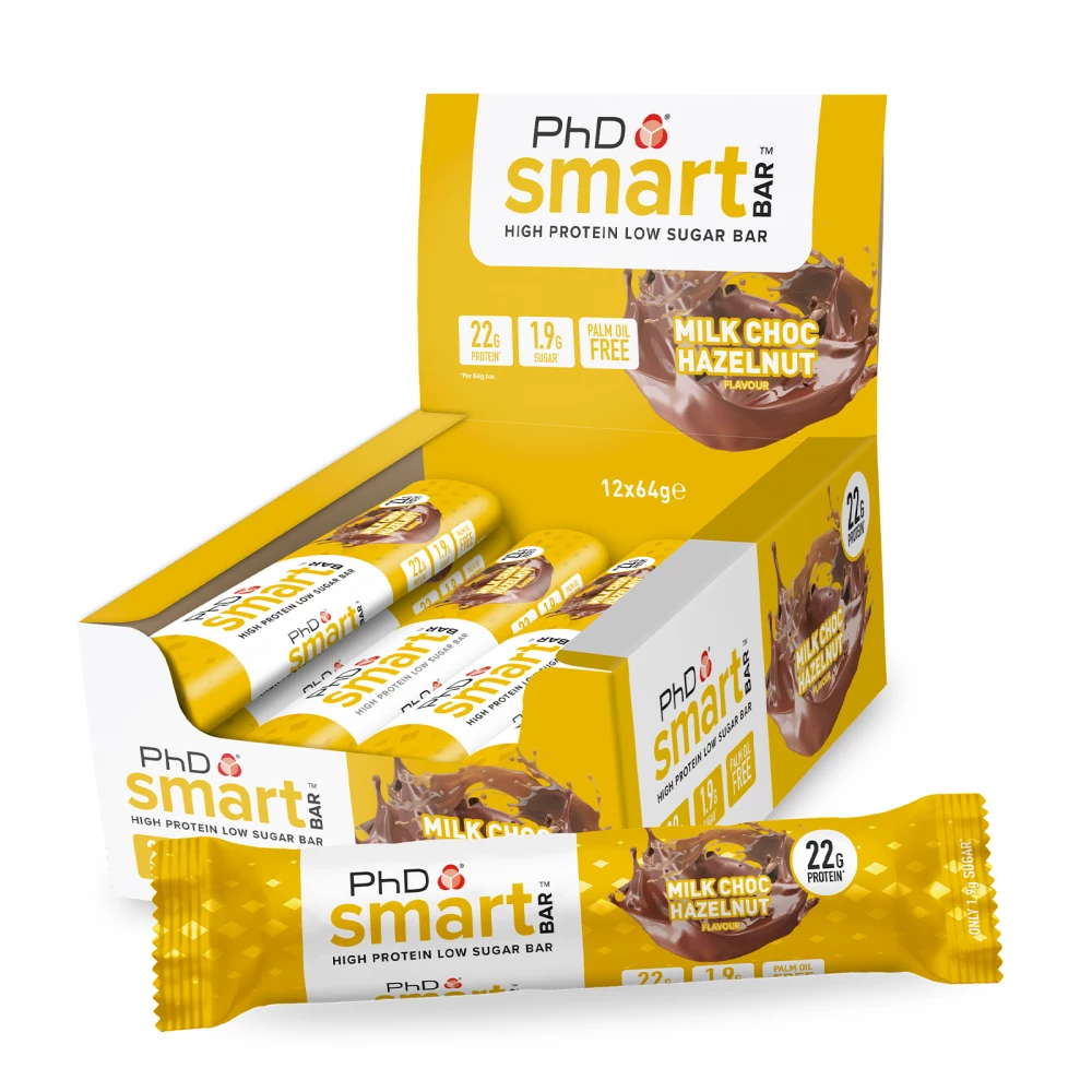 SmartBar - Boite de 12, Milk Choc Hazelnut