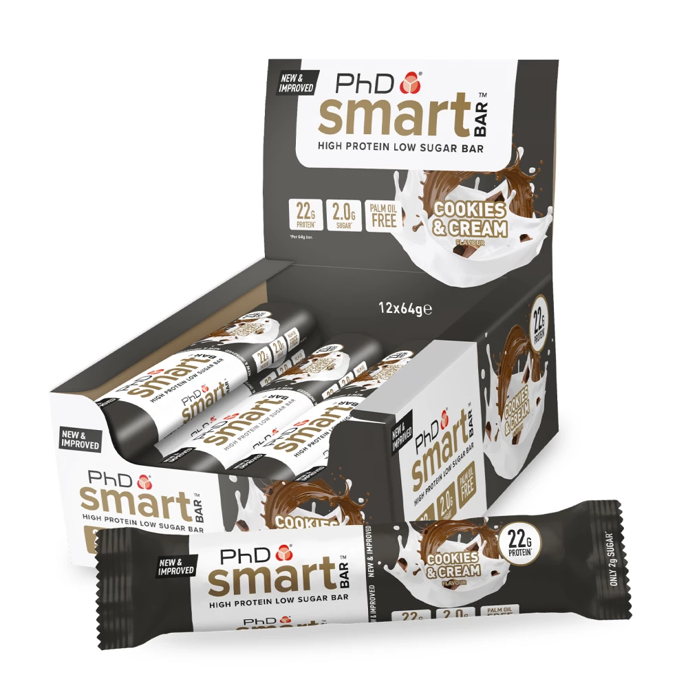 SmartBar - Boite de 12, Cookies & Cream