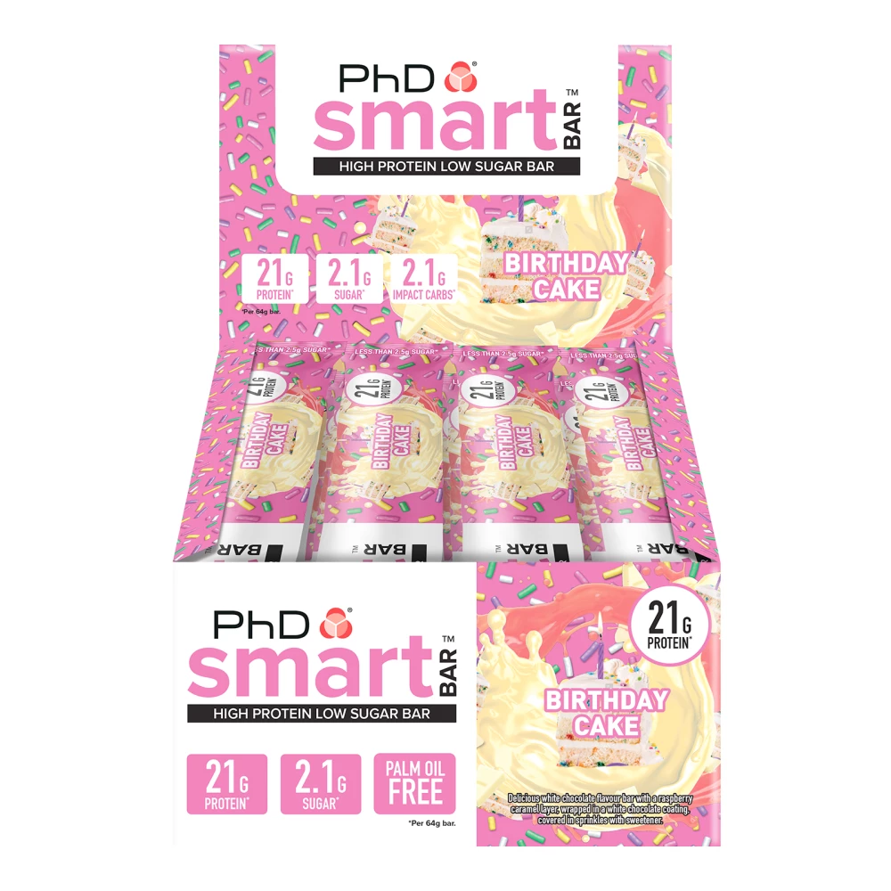 SmartBar - Boite de 12, Birthday Cake
