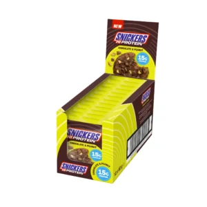 Snickers Hi-Protein Cookies - Boite de 12, Chocolate Peanut