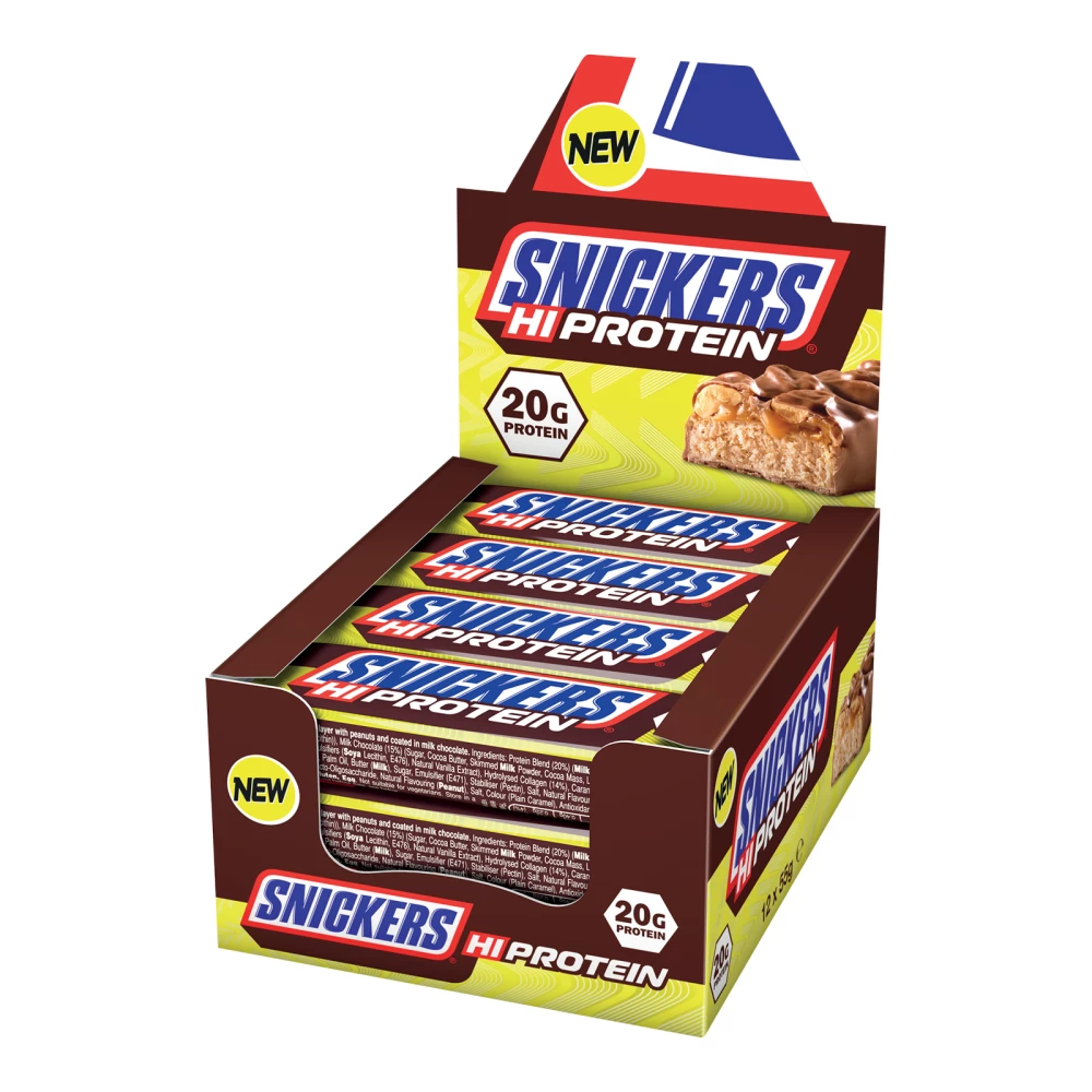 Snickers Hi-Protein - Boite de 12, Original