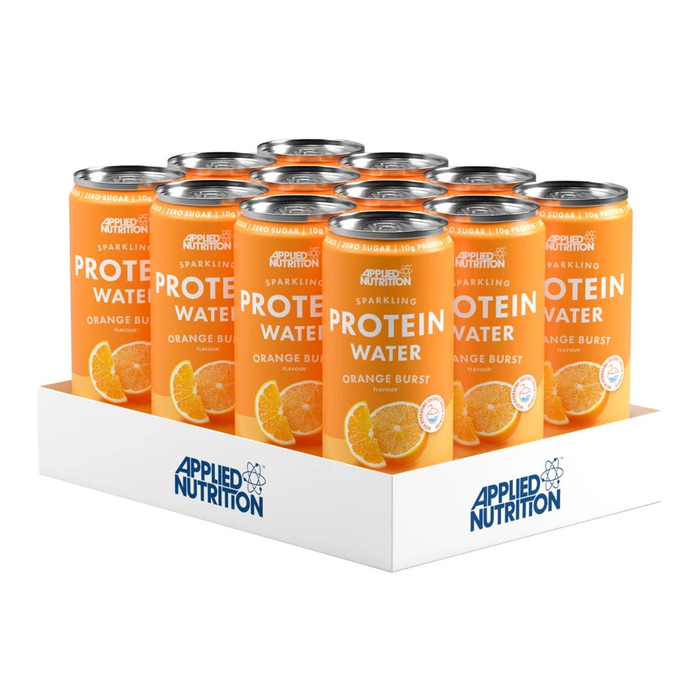Sparkling Protein Water - Pack de 12, Orange Burst