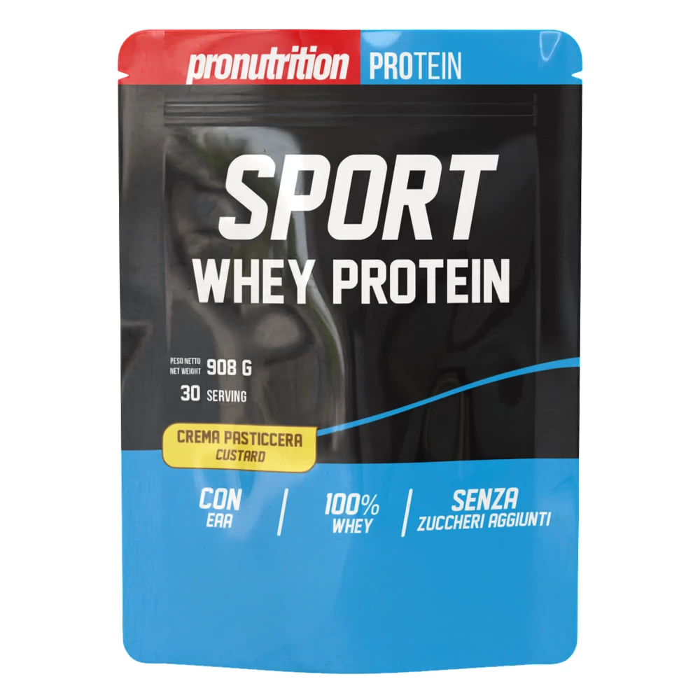 Sport Whey Protein - 908g, Custard Cream