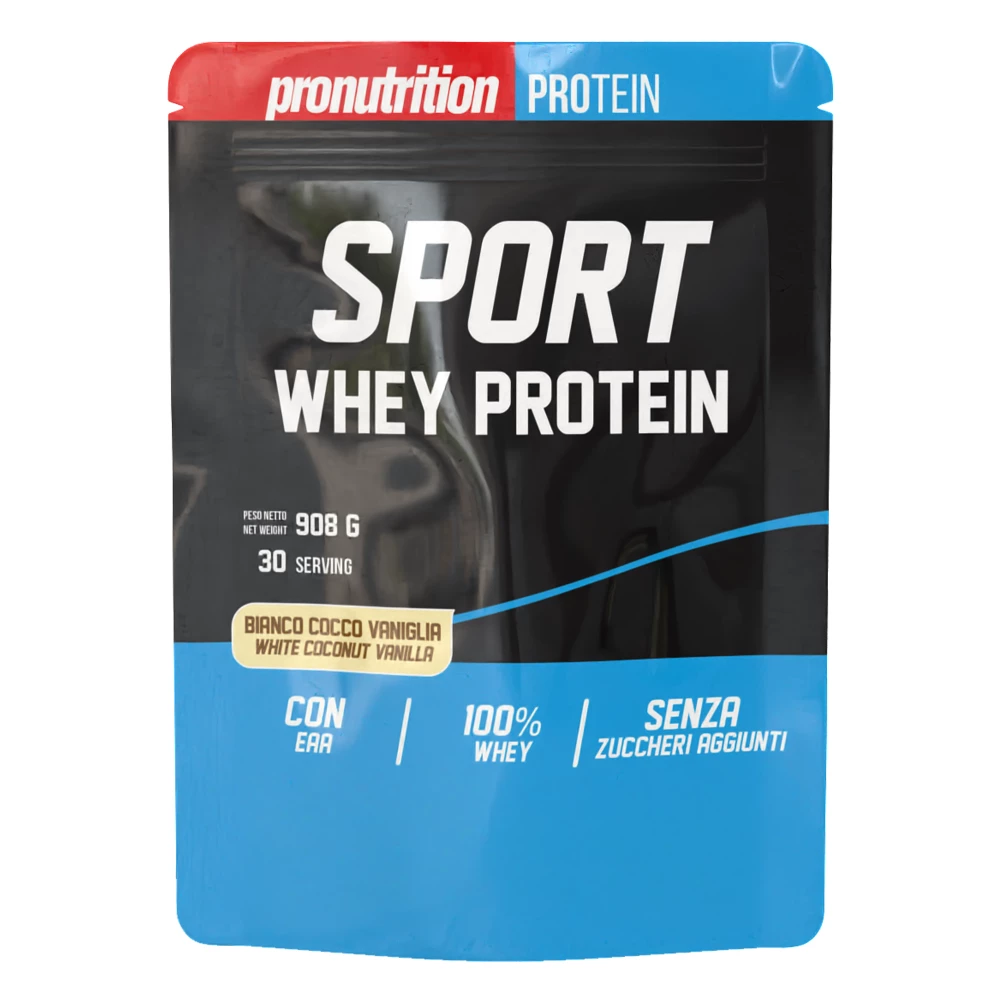 Sport Whey Protein - 908g, White Coconut Vanilla