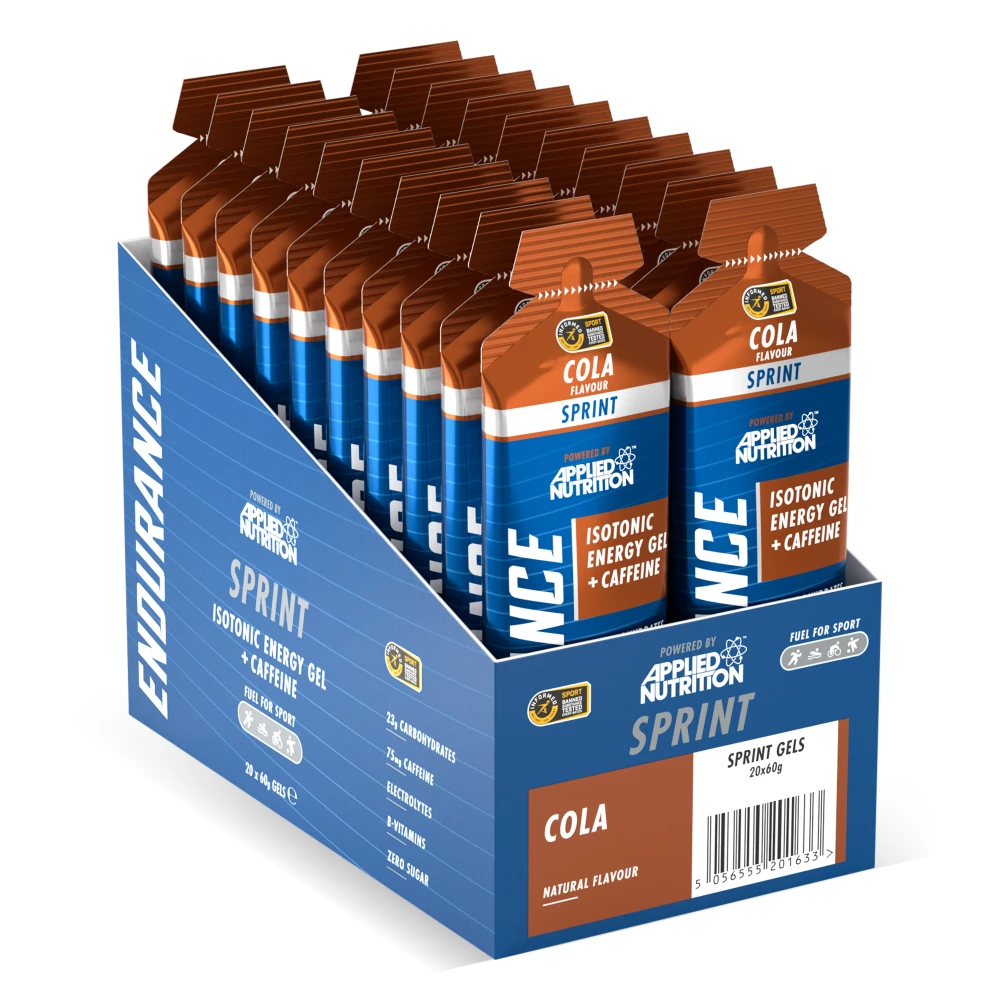Sprint Isotonic Energy Gel + Caffeine - Boite de 20, Cola