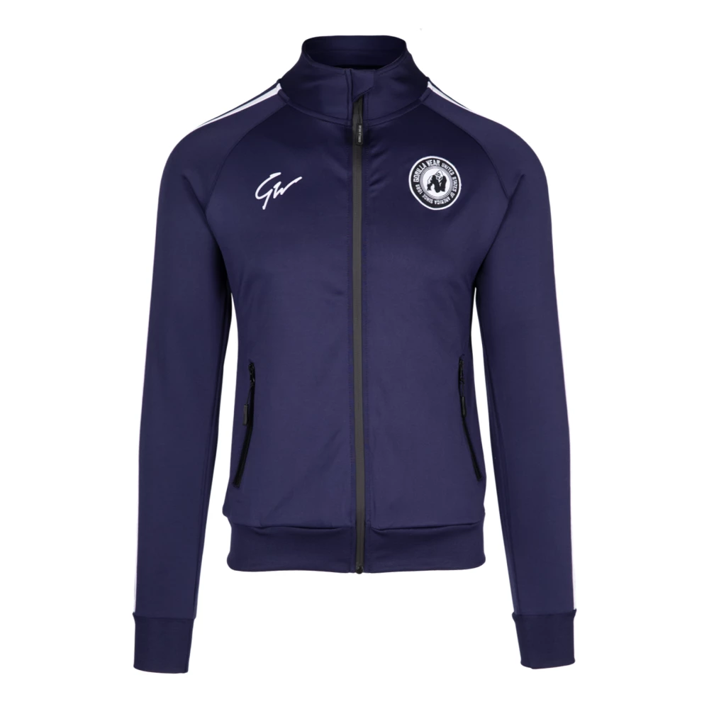 Stratford Track Jacket - S, Navy