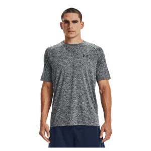 Haut à manches courtes Under Armour Tech™ 2.0 - S, Gray Melange/Black