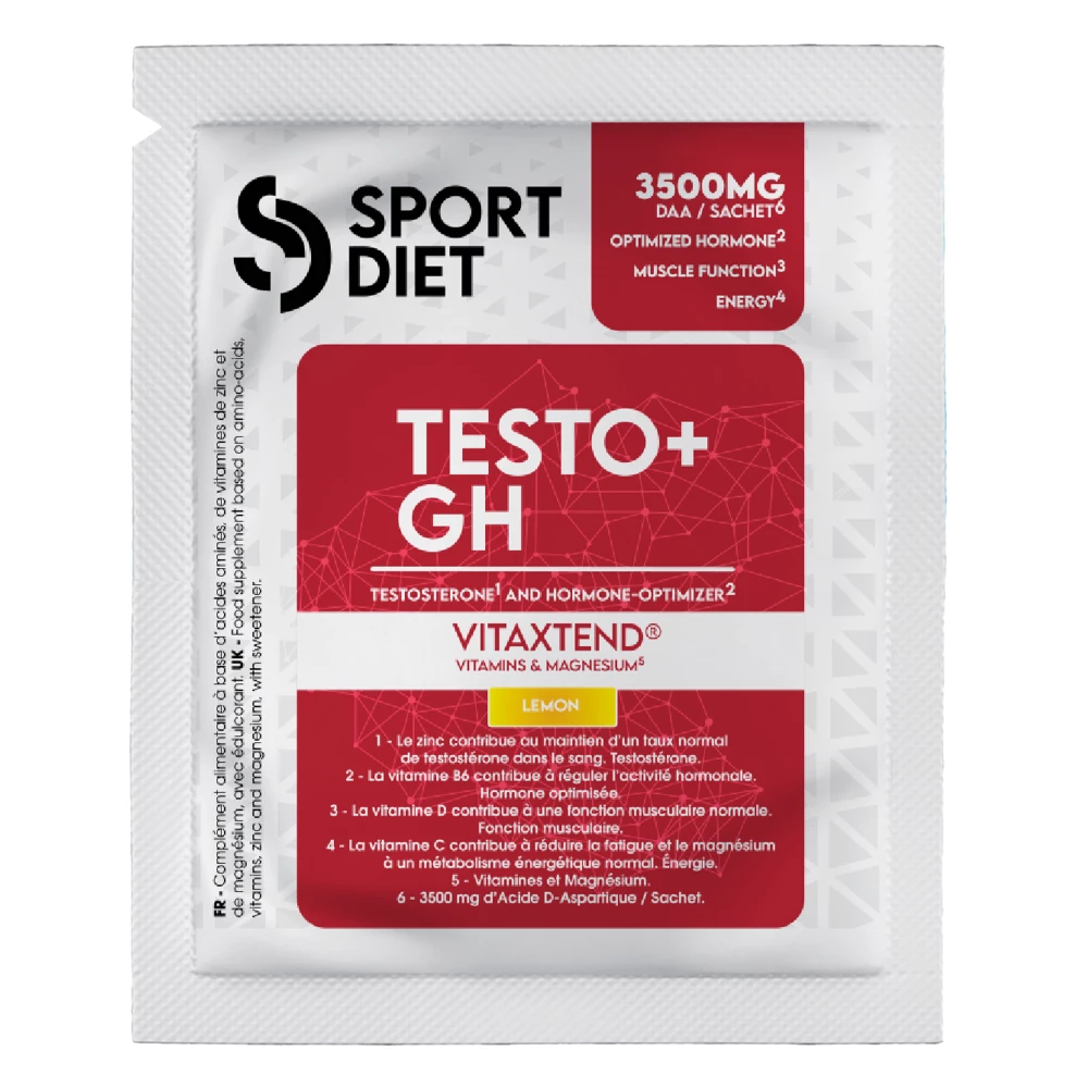 TESTO + GH - 10g, Lemon