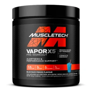 Vapor X5 Pre-Workout - 248g, Blue Razz Freeze