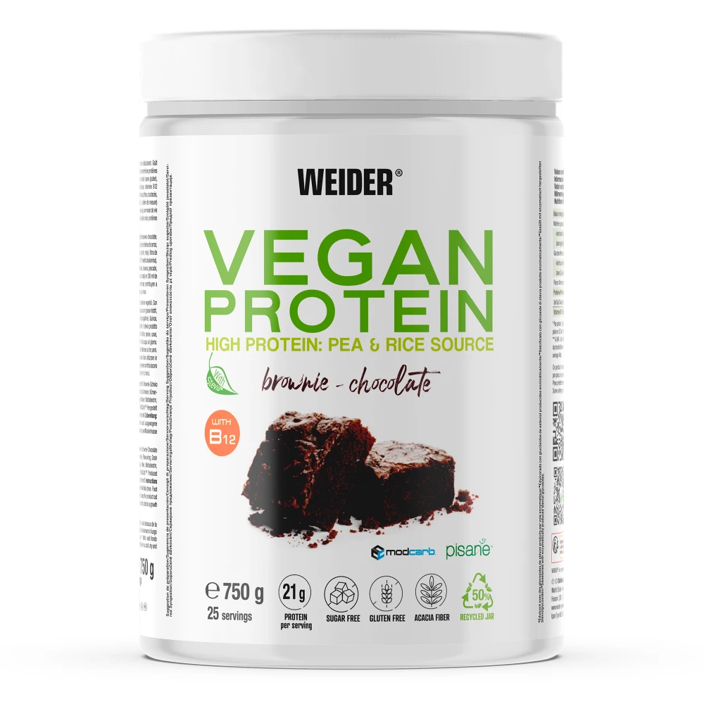Vegan Protein - 750g, Chocolate Brownie