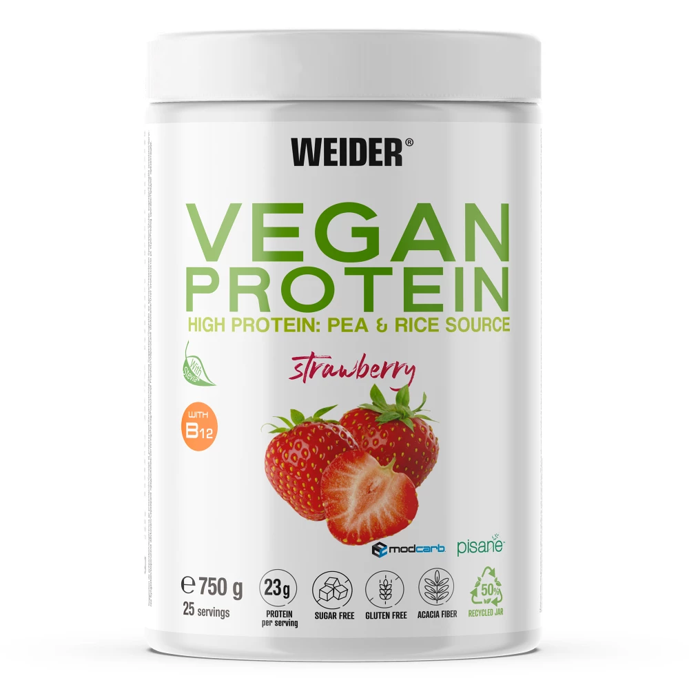 Vegan Protein - 750g, Strawberry