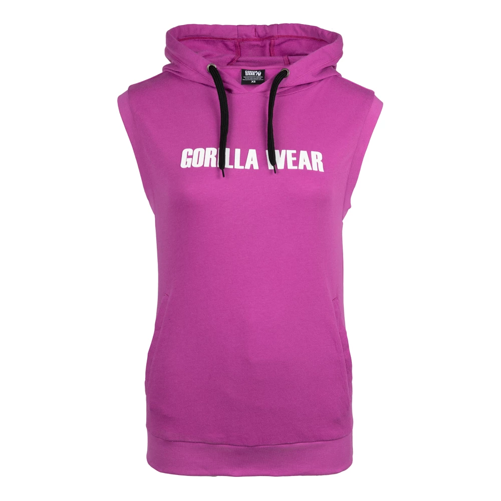 Virginia Sleeveless Hoodie - XS, Pink