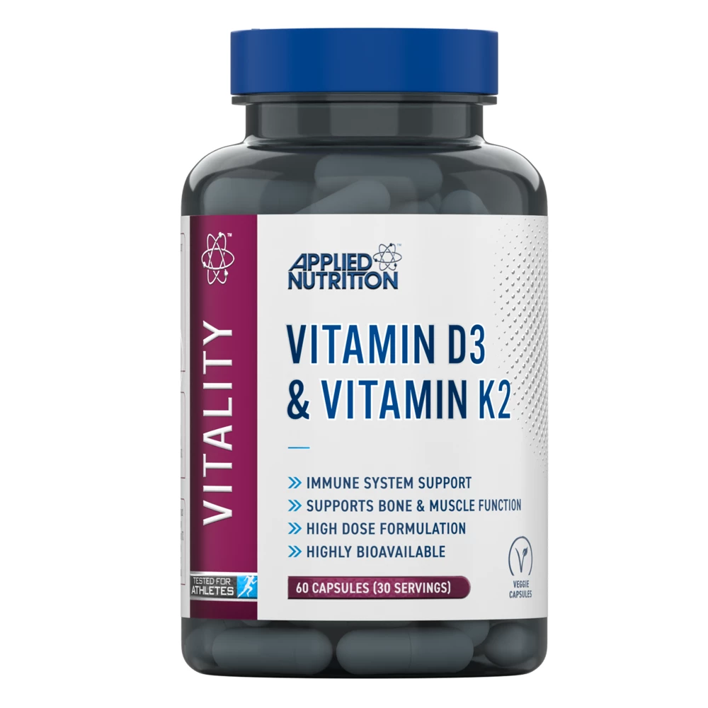 Vitamin D3 & Vitamin K2 - 60 Gélules