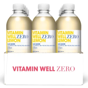 Vitamin Well Zero - Pack de 12, Lemon