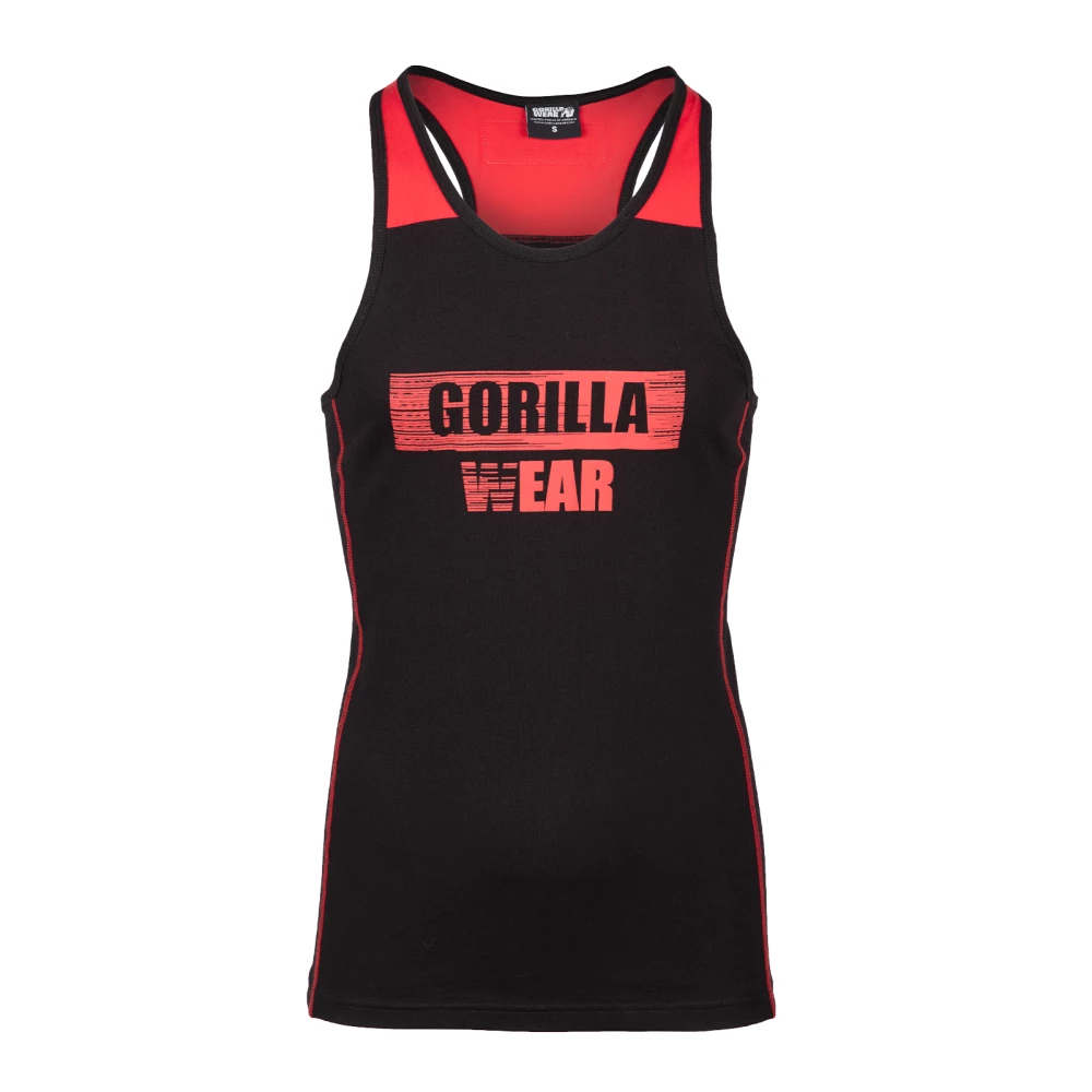 Wallace Tank Top - XXL, Black/Red