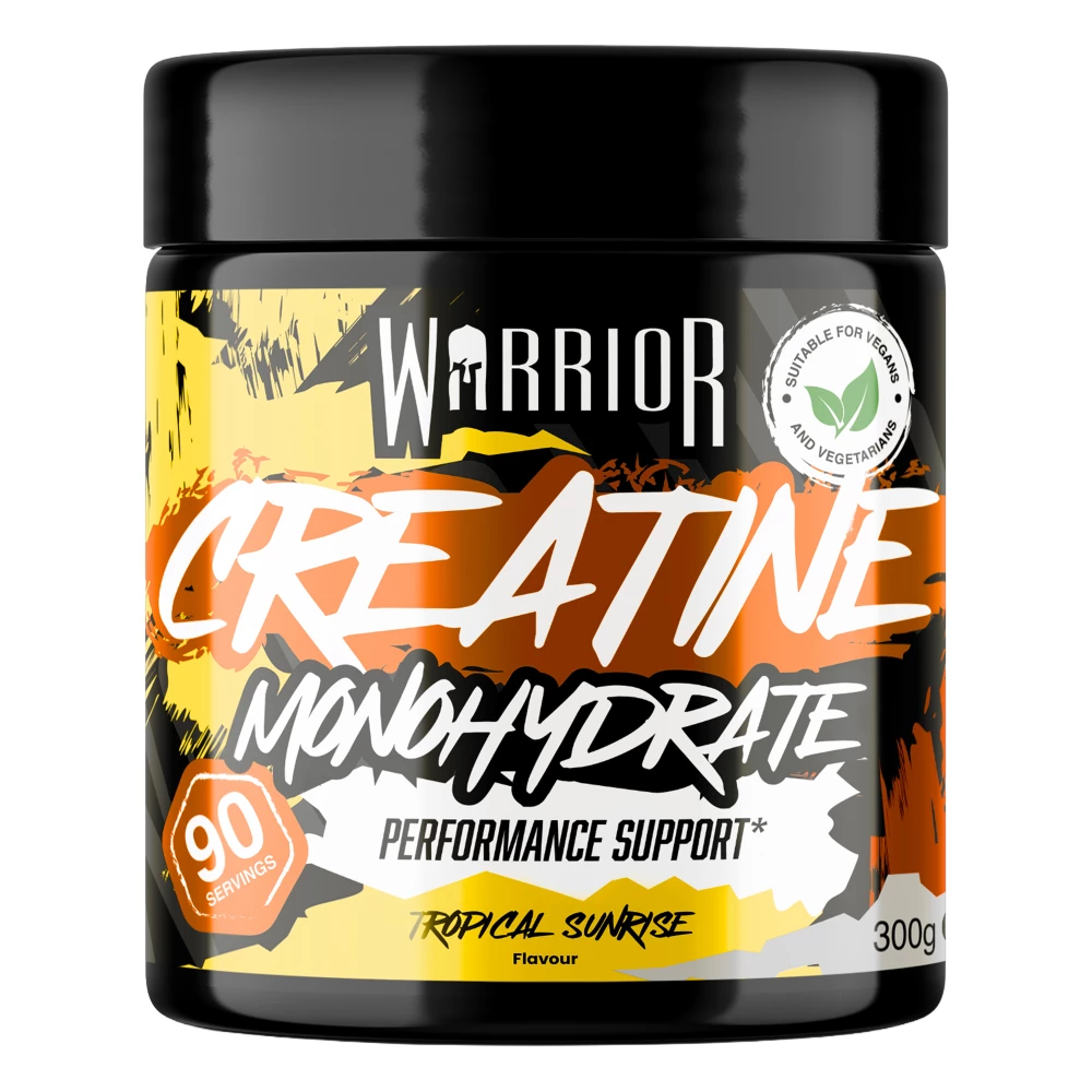 Warrior Creatine Monohydrate - 300g, Tropical Sunrise