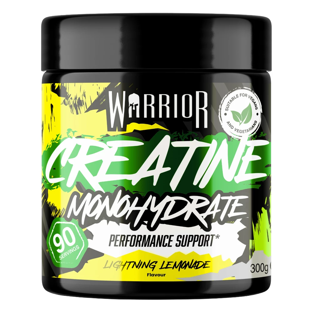 Warrior Creatine Monohydrate - 300g, Lightning Lemonade