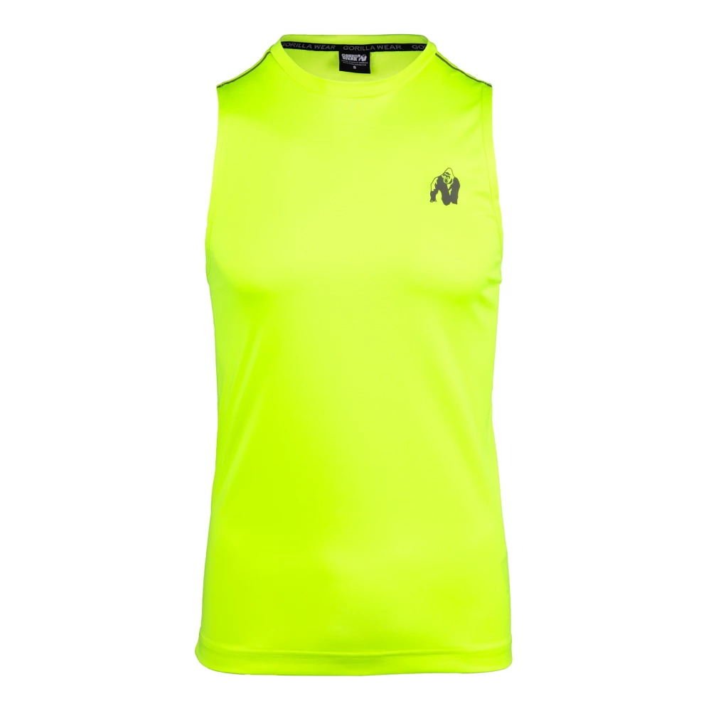 Washington Tank Top - S, Neon Yellow