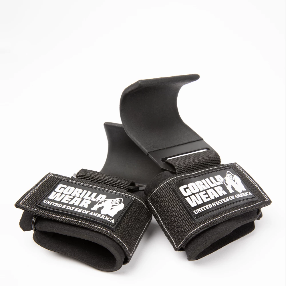 Weight Lifting Hooks - Taille unique, Black/White