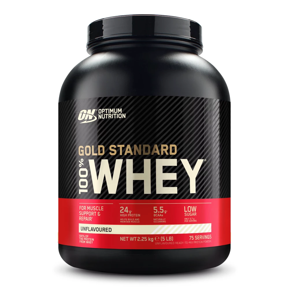 Gold Standard 100% Whey Natural - 2270g, Saveur neutre