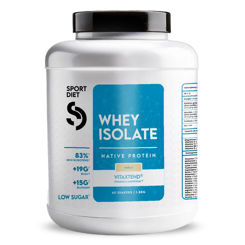 Whey Isolate - 1800g, Vanilla