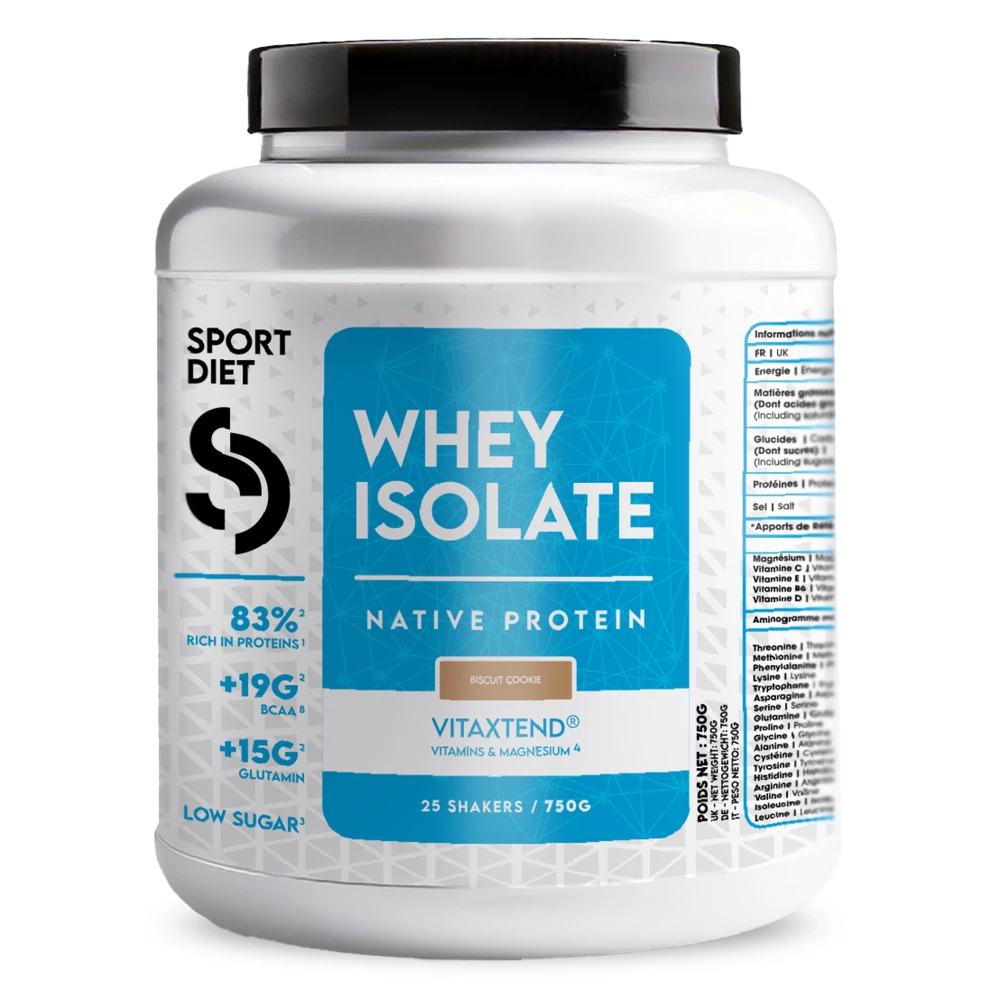 Whey Isolate - 750g, Biscuit Cookie
