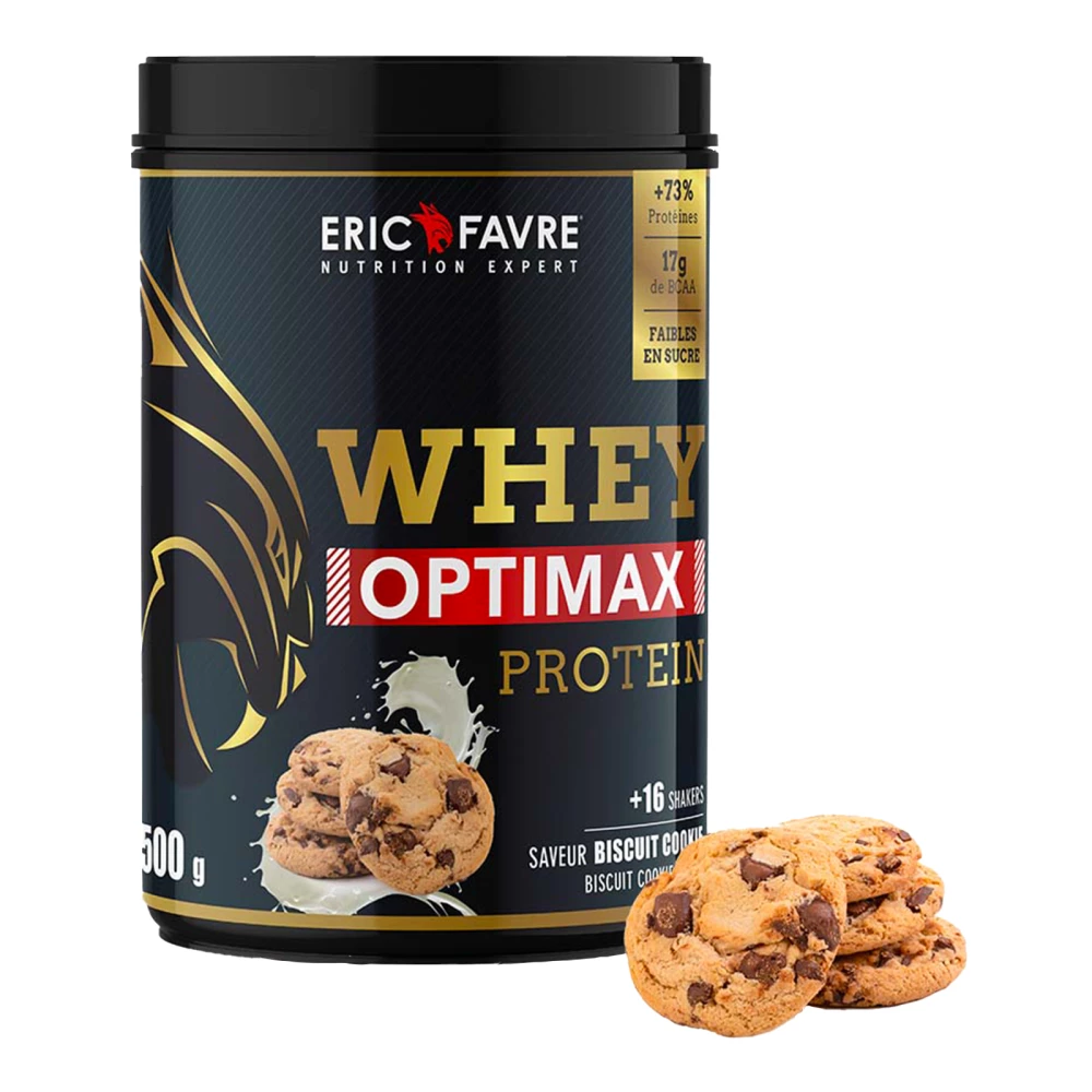 Whey Optimax Protein - 500g, Biscuit Cookie
