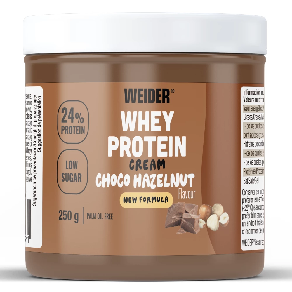 Whey Protein Cream - 250g, Chocolate Hazelnut