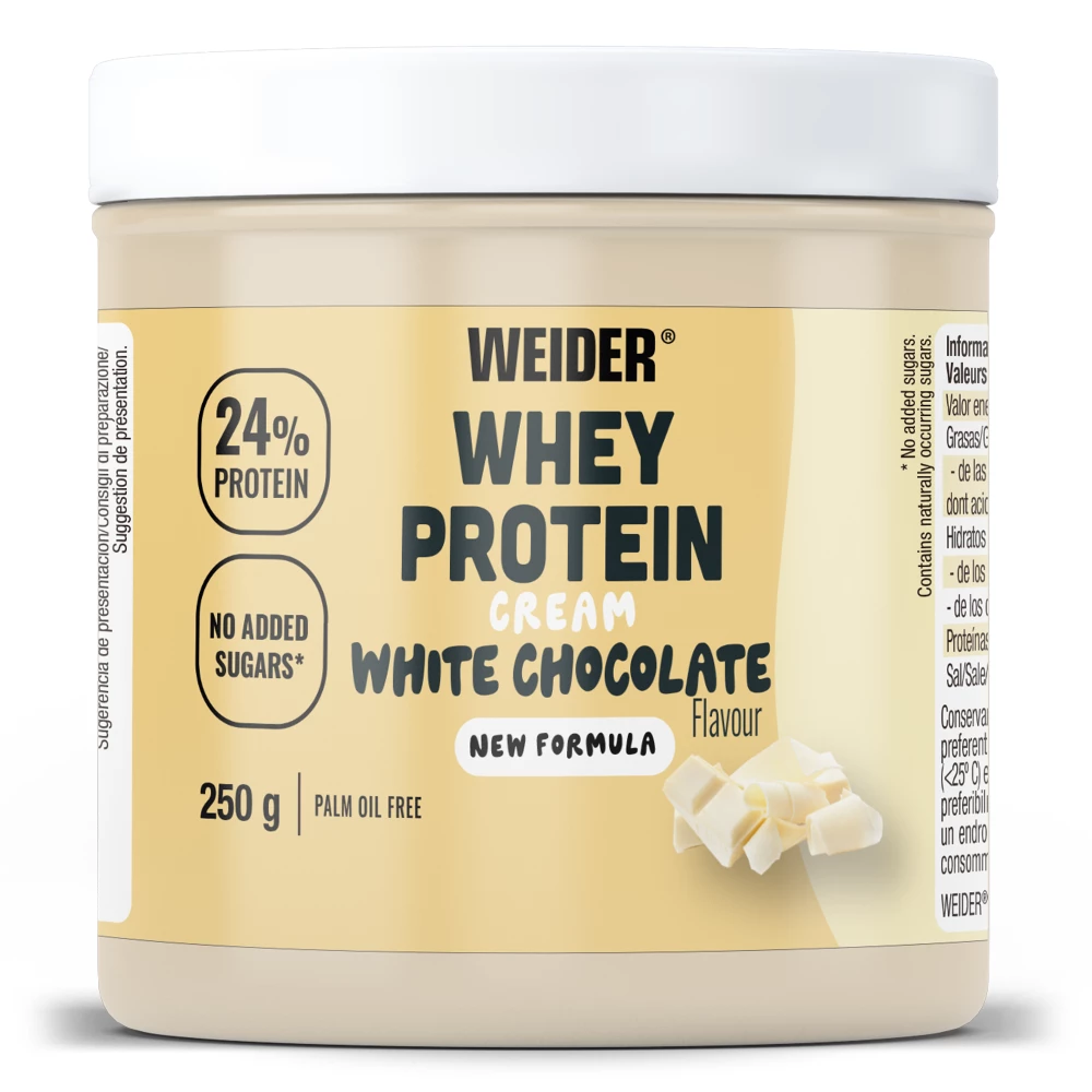 Whey Protein Cream - 250g, White Chocolate