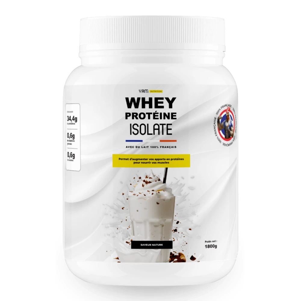 Whey Protéine Isolate - 1800g, Nature