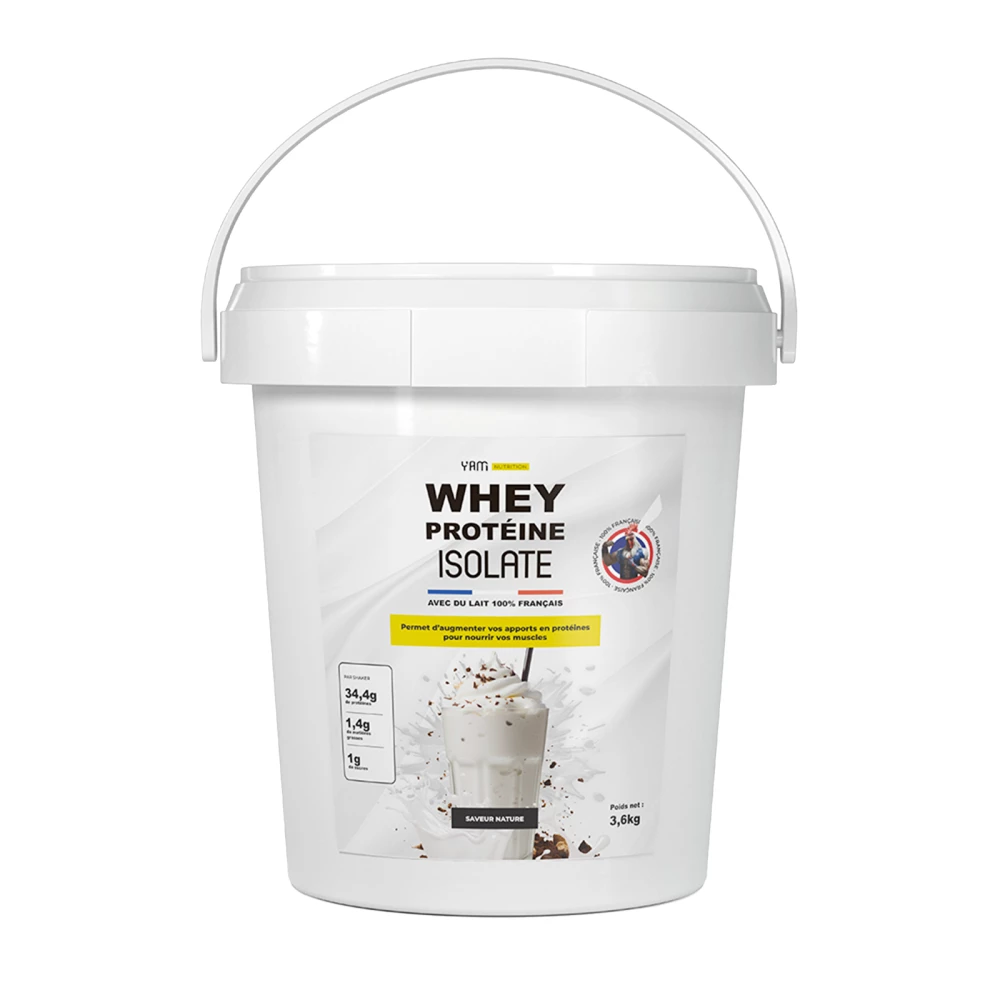 Whey Protéine Isolate - 3600g, Nature