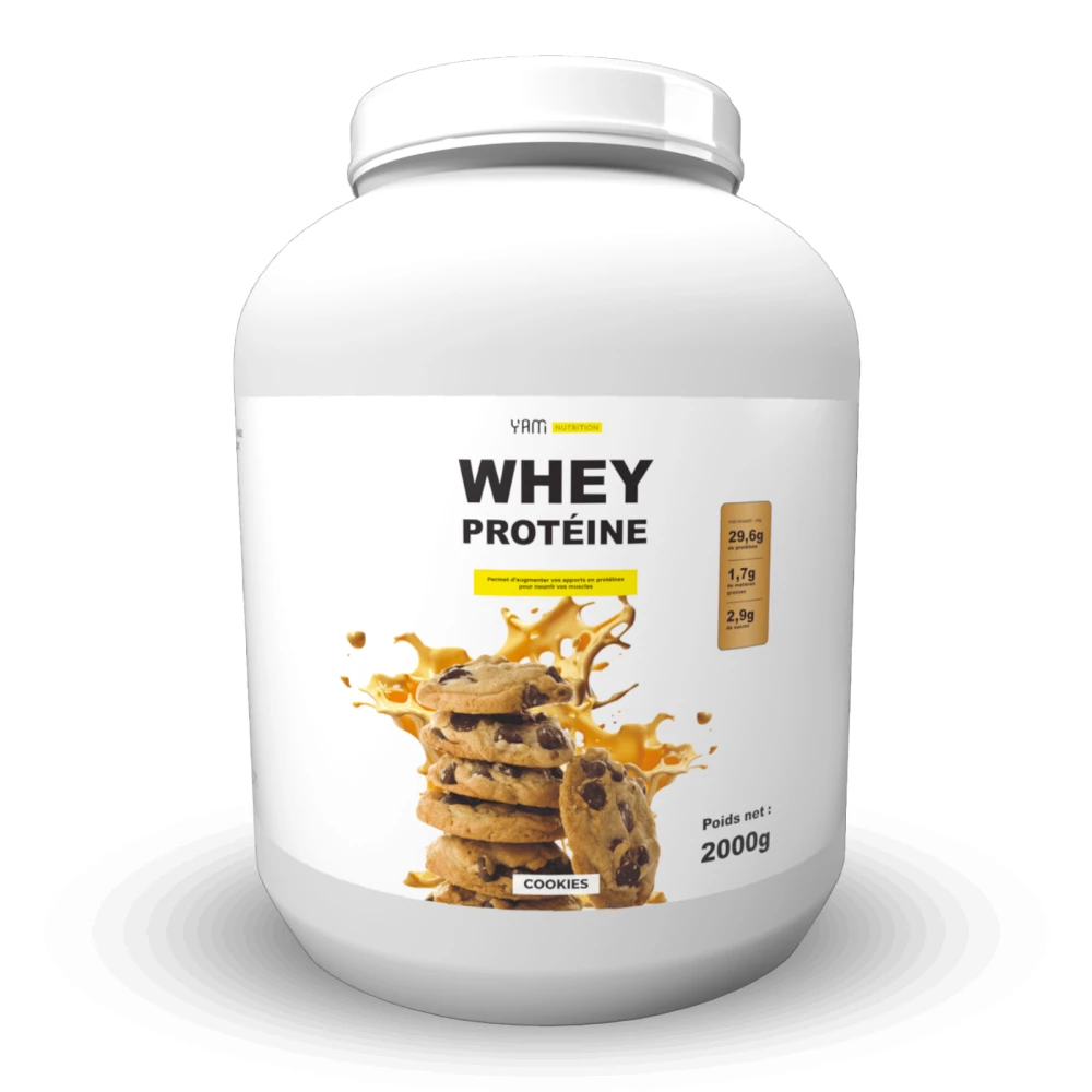 Whey Protéine - 2000g, Cookies
