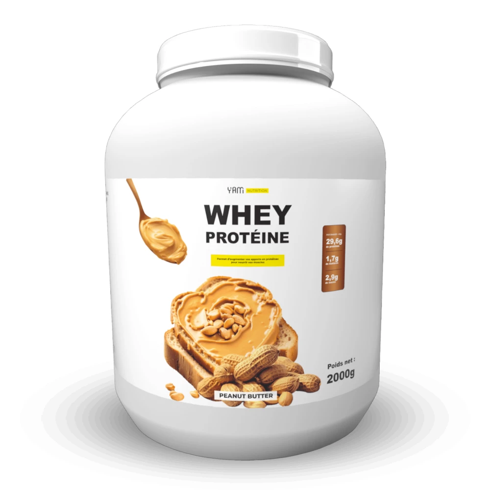 Whey Protéine - 2000g, Peanut Butter