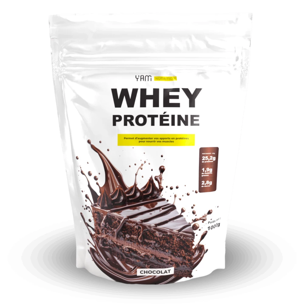 Whey Protéine - 1000g, Chocolat