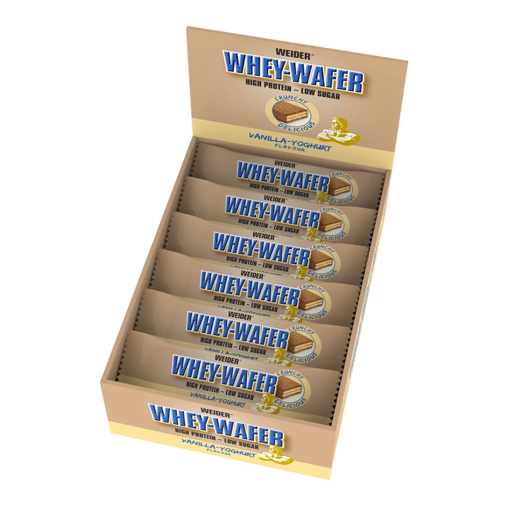 Whey-Wafer - Boite de 12, Vanilla Yoghurt