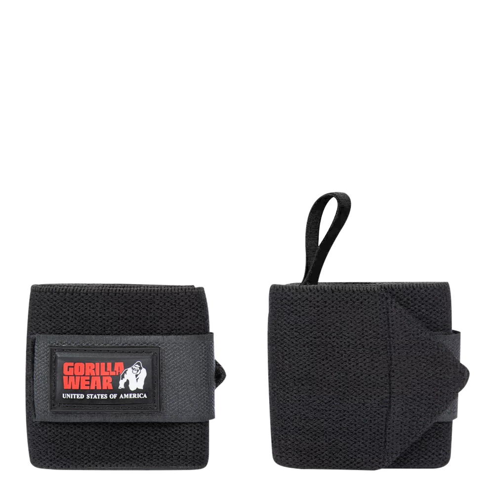 Wrist Wraps Basic - Taille unique, Black/Red
