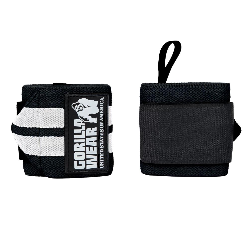 Wrist Wraps Pro - Taille unique, Black/White