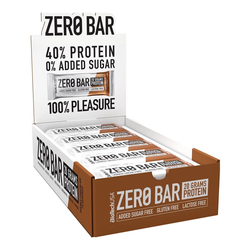 Zero Bar - Boite de 20, Double Chocolate