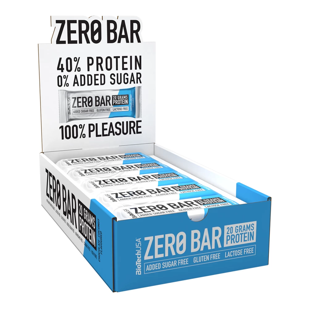 Zero Bar - Boite de 20, Chocolate Coconut