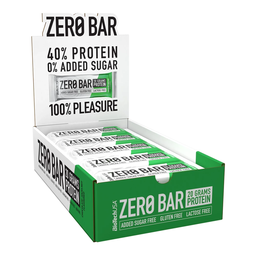 Zero Bar - Boite de 20, Chocolate Hazelnut