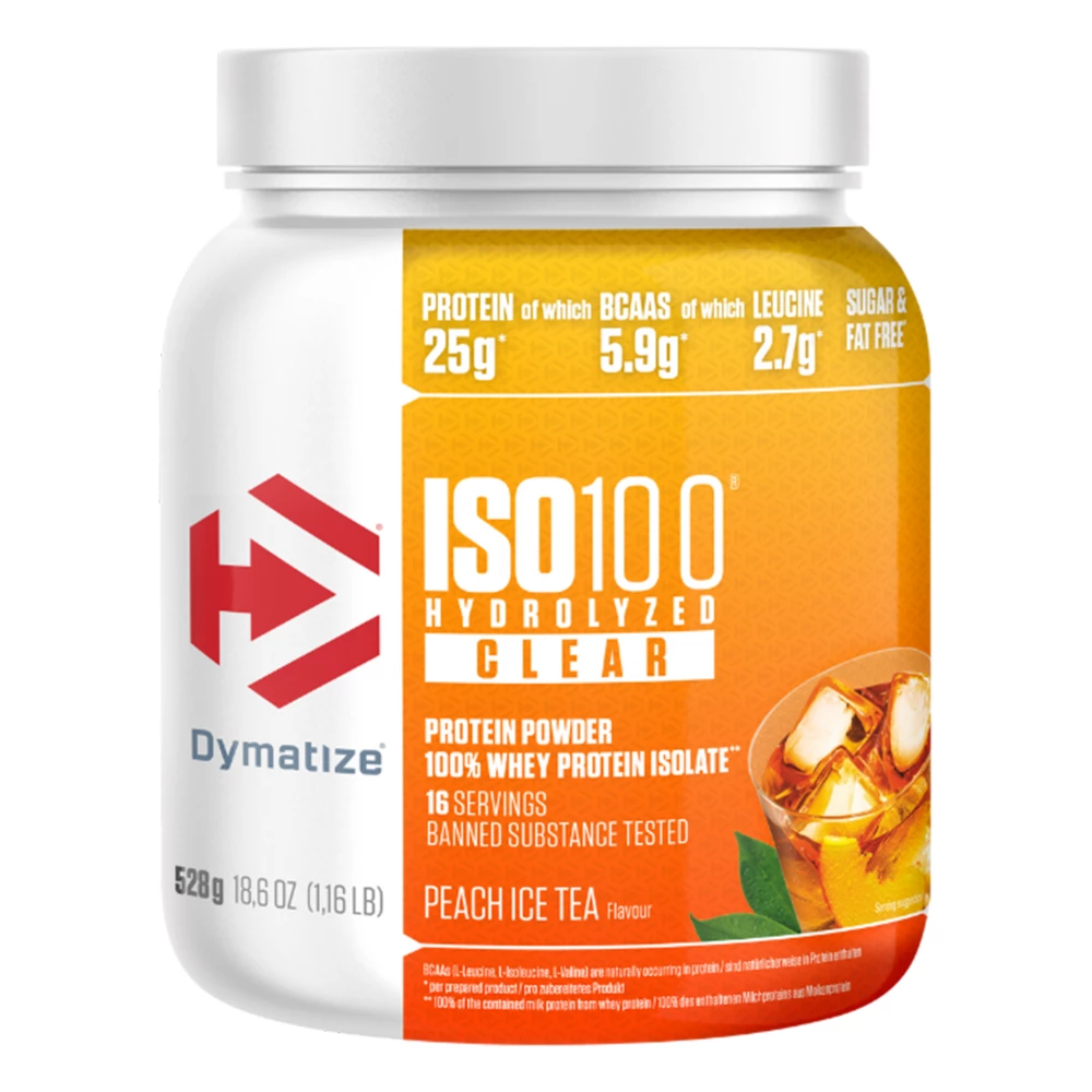 ISO 100 Clear - 512g, Peach Ice Tea
